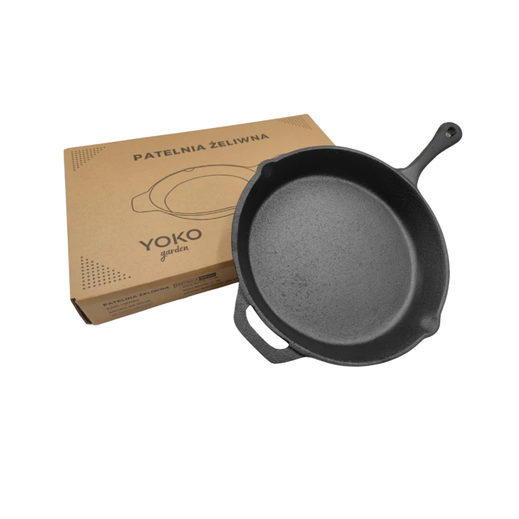 Patelnia Żeliwna średnica 30cm YOKO
