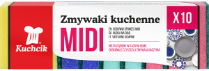 Zmywaki Kuchenne 10szt. MIDI  Kuchcik