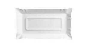 Tacki Papierowe Białe 14x25cm  (100szt.) Clarina