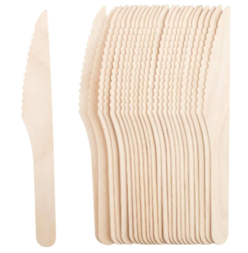 Drewniane noże, rozmiar 16 cm - 100 szt.