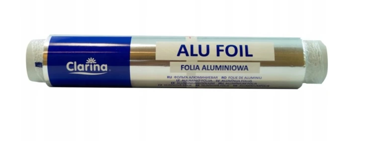 Folia aluminiowa gastronomiczna spożywcza 50m , 13 mic