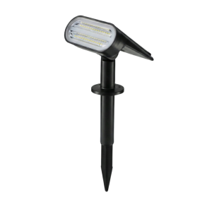 Lampa Solarna Ogrodowa LED Czujnik Zmierzchu Wbijana Słupek 1W