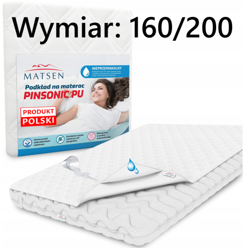 Podkład na materac PINSONIC PU 160/200 Matsen