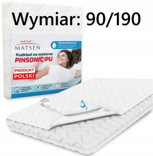 Podkład na materac PINSONIC PU 90/190 Matsen