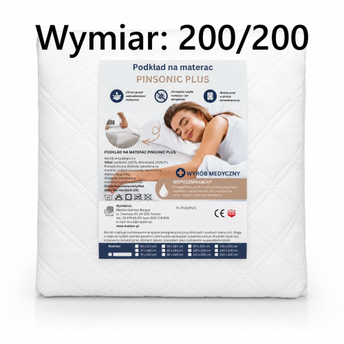 Podkład na materac PINSONIC PLUS 200/200 Matsen