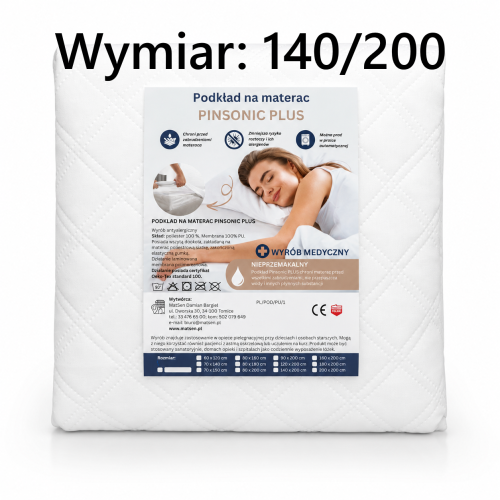 Podkład na materac PINSONIC PLUS 140/200 Matsen