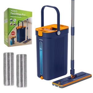 Mop Dwukomorowy YOKO TwinMop Pro Separacja Brudnej i Czystej Wody.png
