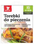 Torebki do Pieczenia Kuchcik 35x40cm - 5 szt. z klipsami