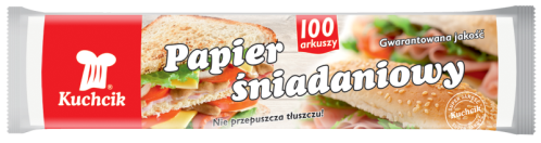 Papier Śniadaniowy Kuchcik , Classic biały - 100 arkuszy