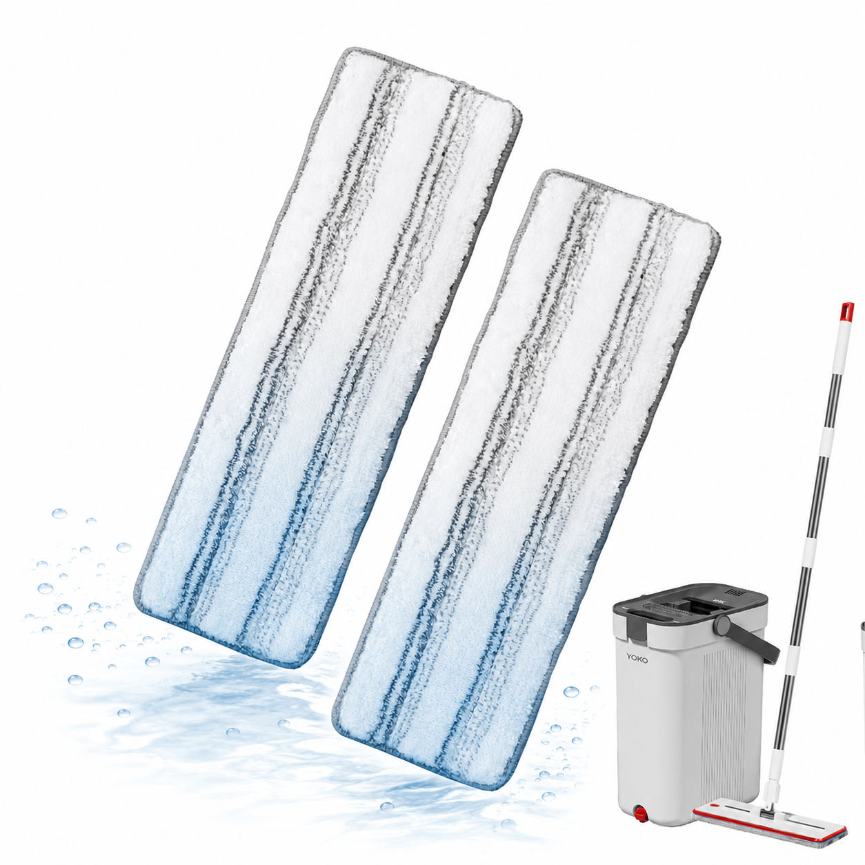 Wkłady do mopa YOKO TriFlow Mop Mikrofibra - 2szt.